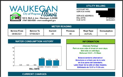 water bill waukegan|water works milwaukee bills.